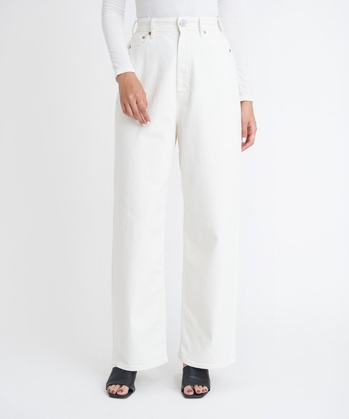 ジーンズ デニム デニムパンツ Really Light/Spill Proof ルーズストレート”JOAN レディースの画像