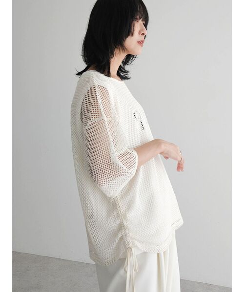 tシャツ メッシュノースリーブプルオーバー レディース Green Parks tシャツ SET2点 メッシュ+ノースリーブロゴプル