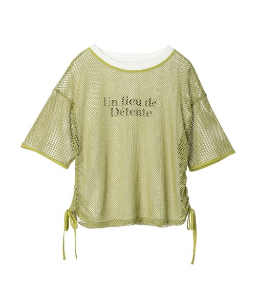 Green Parks tシャツ SET2点 メッシュ+ノースリーブロゴプル