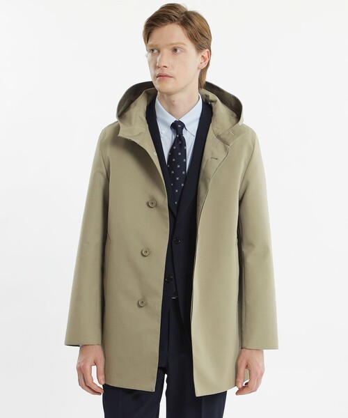 MACKINTOSH PHILOSOPHY日本製 ボンディングステンカラーコート