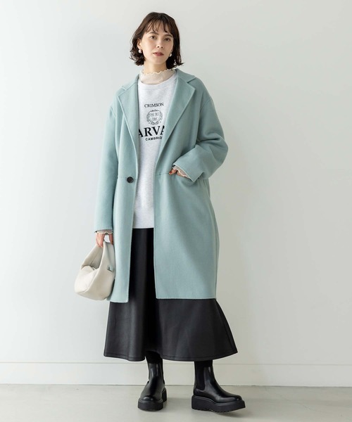 Gready Brilliant スカート レザーライクAラインフレアスカート