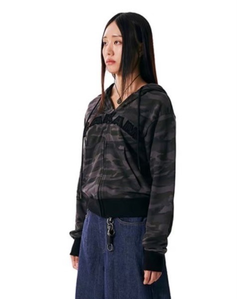 ◆AAKAM Contrast Logo Button Hoodie/2色◆ 完売 AAKAM Contrast Logo Button Hoodie 2 - メルカリ