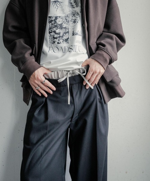 SENSE OF PLACE by URBAN RESEARCH パンツ ウールライクフェイク