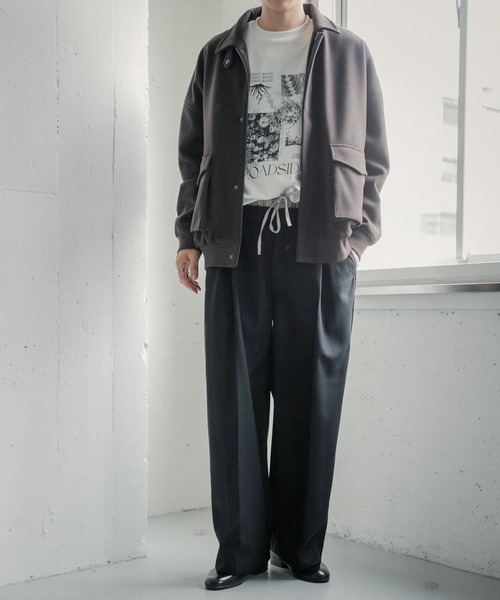 SENSE OF PLACE by URBAN RESEARCH パンツ ウールライクフェイク