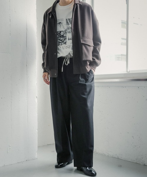 SENSE OF PLACE by URBAN RESEARCH パンツ ウールライクフェイク