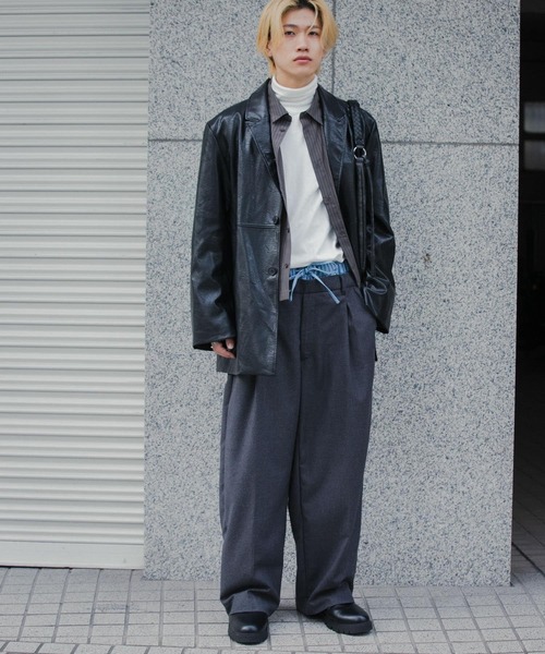 SENSE OF PLACE by URBAN RESEARCH パンツ ウールライクフェイク