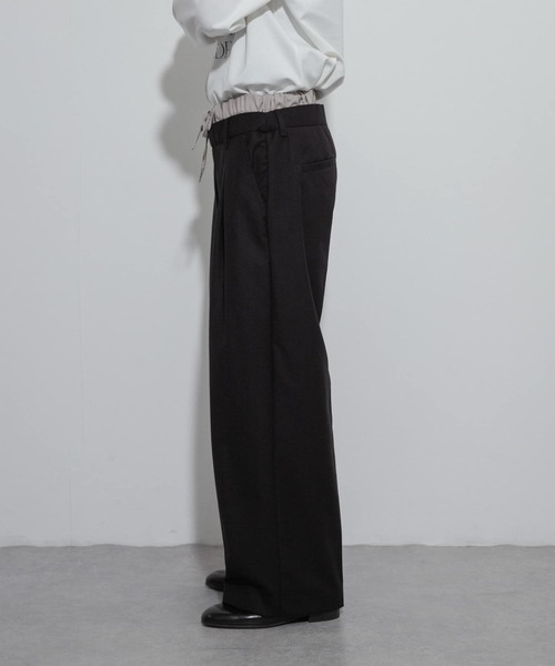 SENSE OF PLACE by URBAN RESEARCH パンツ ウールライクフェイク