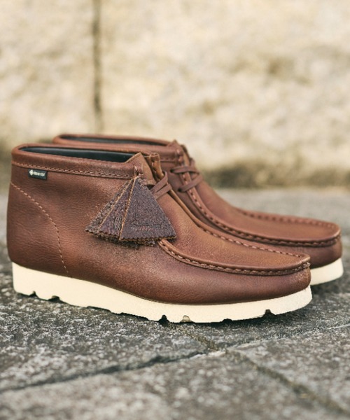 Clarks デッキシューズ WALLABEE BOOT GTX 26177730 メンズ