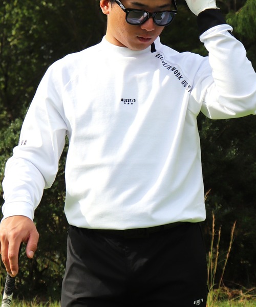 tシャツ (RM)「LUXE/R GOLF」ストレッチ スムース アシンメトリー