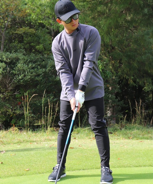 tシャツ (RM)「LUXE/R GOLF」ストレッチ スムース アシンメトリー