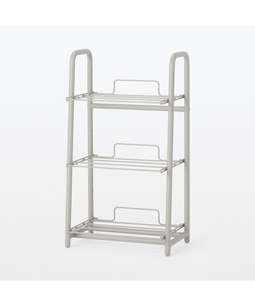 無印良品（MUJI） 家具 スチールパイプ収納ラック 幅45×奥行29×高