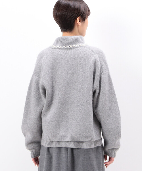 Gabardine K.T（ギャバジンK.T） カーディガン アンゴラ混ミックス