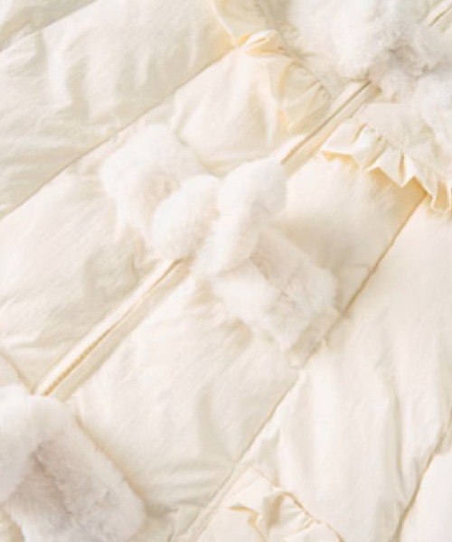 LA POMME petit（ラポミ・プチ） ダウンコート ダウンジャケット