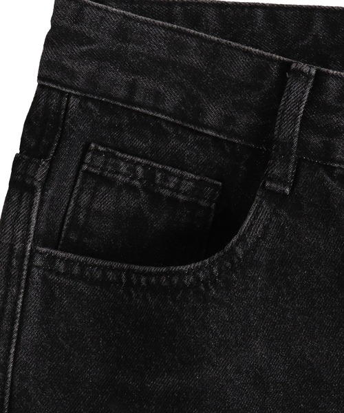 ワイドパンツ ジーンズ デニム デニムパンツ グラフィックペイント 