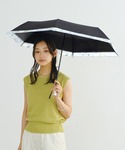 折りたたみ傘 遮光リムオーガンジープリント ミ...の詳細画像3