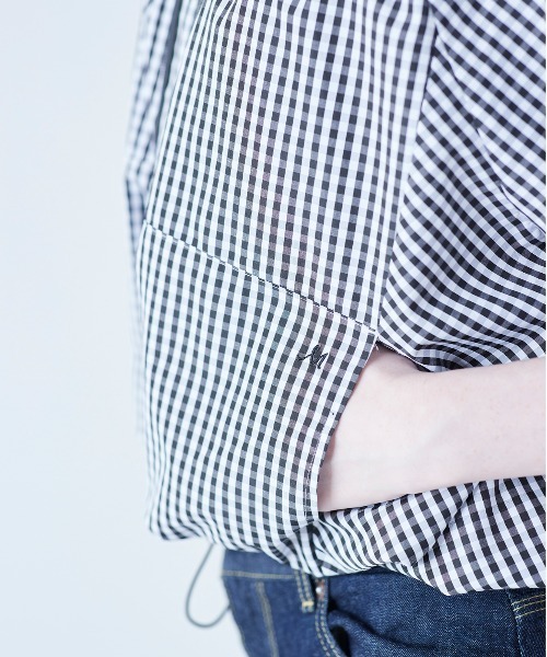 Marilyn Moon（マリリンムーン） ブルゾン アウター プリーツギンガム