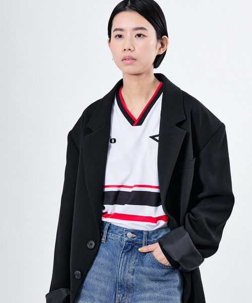 ほぼ未使用【UMBRO×BELPER×M TO R】GAME SHIRTS ADAM ET ROPE'｜【UMBRO*BELPER*M TO R】GAME SHIRTS MOOD POLO