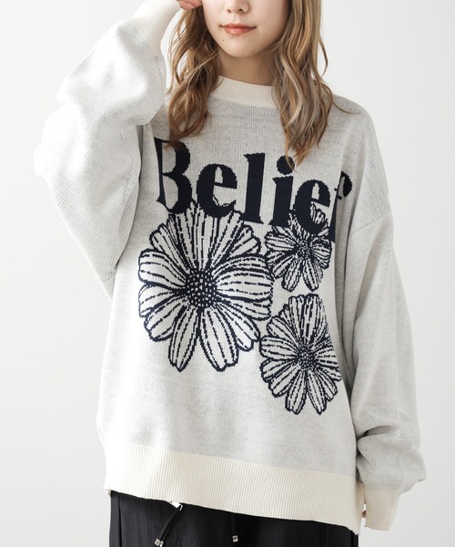 本物 美品 グッチ 装飾ビジュー フラワー ボーダー 長袖 ニット セーター L 本物 美品 グッチ 花柄 フラワー 刺繍 ボーダー 長袖 ニット セーター