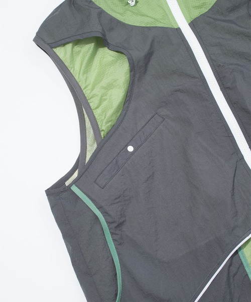 ベスト ジレ F/CE. LAYERING UTOPIA VEST / エフシーイー レイヤリング ユートピア ベスト メンズ レディースの画像