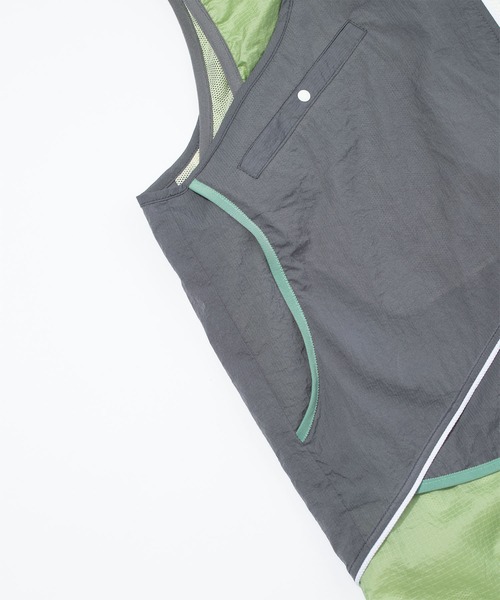 ベスト ジレ F/CE. LAYERING UTOPIA VEST / エフシーイー レイヤリング ユートピア ベスト メンズ レディースの画像