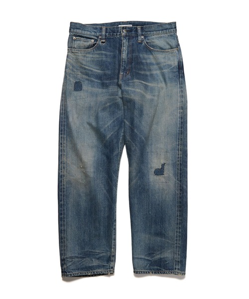 uniform experiment ジーンズ DAMAGED REGULAR FIT JEANS メンズ