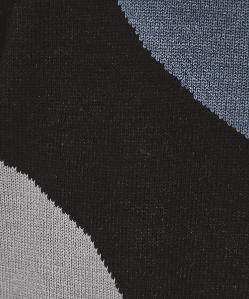 tk.TAKEO KIKUCHI（ティーケータケオキクチ） セーター ニット カーブ