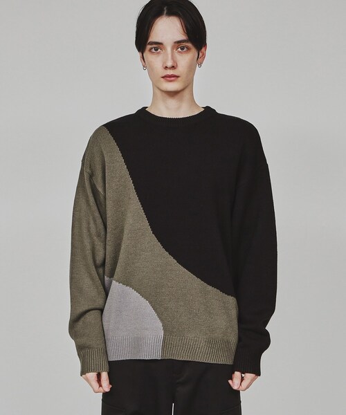 sullen takeo kikuchi ニット archive カーブ期 tk.TAKEO KIKUCHI（ティーケータケオキクチ） セーター ニット カーブ