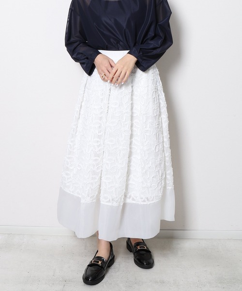 Re.Verofonna スカート フラワー刺しゅうスカート : ZOZOTOWN Re.Verofonna スカート フラワー刺しゅうスカート : ZOZOTOWN