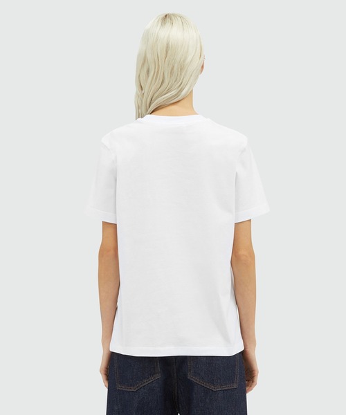 MSGM tシャツ 「NEW」MSGM ブラッシュロゴTシャツ「GLITTER