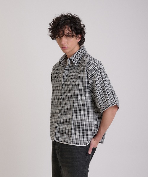黒のショートスリーブシャツ Columbia シャツ Columbia／COLUMBIA BLACK LABEL／ダグラス