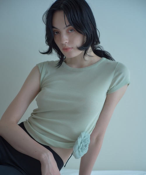tシャツ 「IRIS 47」comfy short tops/コンフィー ショート トップス dress29 レディース