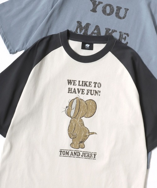 tシャツ 2025SS Tom and Jerry/トムとジェリー オーバーサイズ