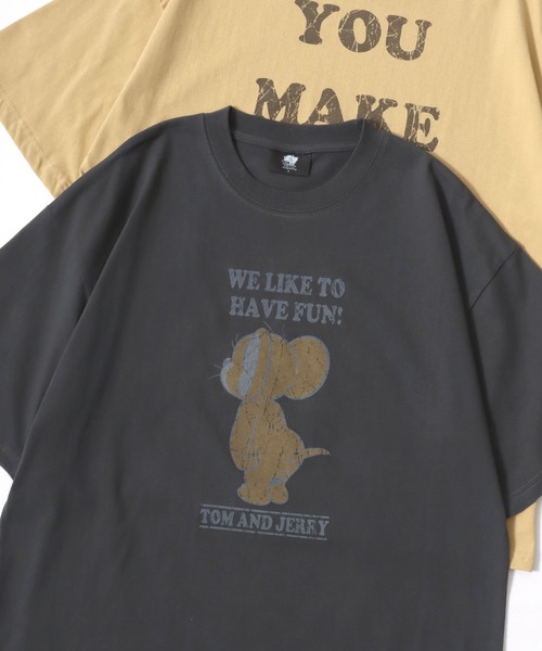 tシャツ 2025SS Tom and Jerry/トムとジェリー オーバーサイズ
