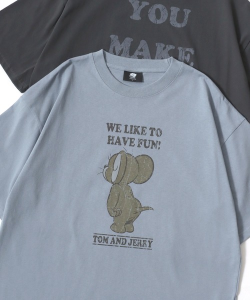 tシャツ 2025SS Tom and Jerry/トムとジェリー オーバーサイズ