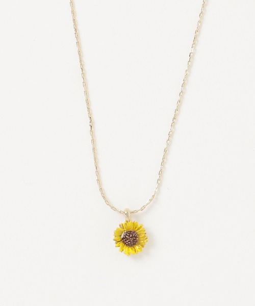Zoule ネックレス ゾーラ：FLOWER LETTER SERIES flower