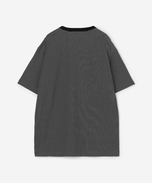 handvaerk tシャツ | 60/2 クルーネック半袖Tシャツ STRIPE MEN