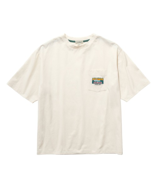 tシャツ 「JAPAN EDITION」ビーンズ・カタディン・ポケット・ティ レディース L.L.Bean tシャツ 「JAPAN EDITION」ビーンズ・カタディン
