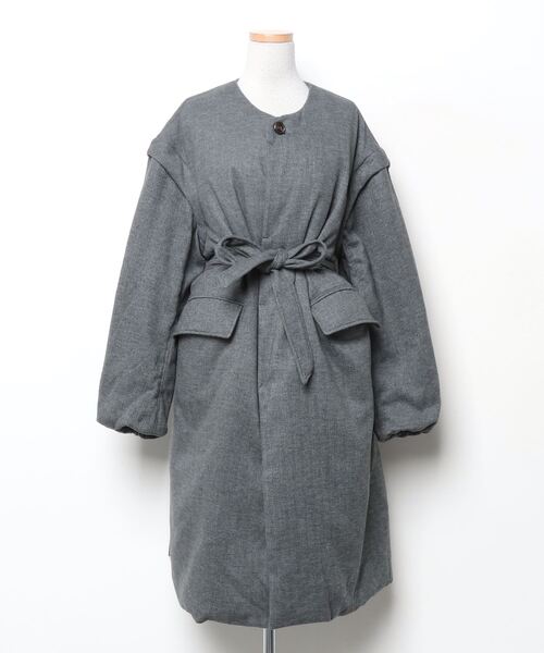 LOFT LABO ダウンコート　サイズ1 THE LOFT LABO（ロフトラボ） ダウンコート 1 チャコールグレー