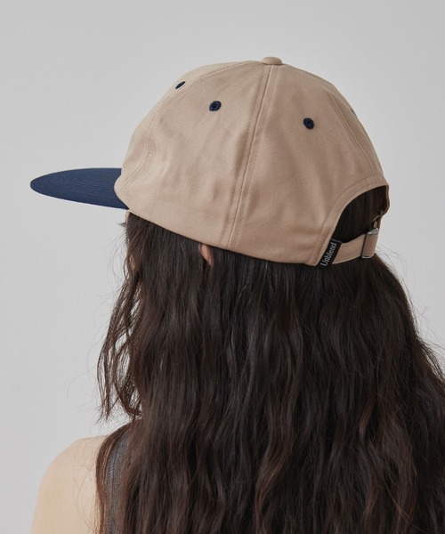 Unblend キャップ 帽子 「Unblend」バイカラー フラットキャップ