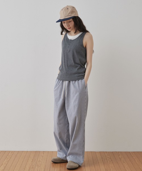 Unblend キャップ 帽子 「Unblend」バイカラー フラットキャップ