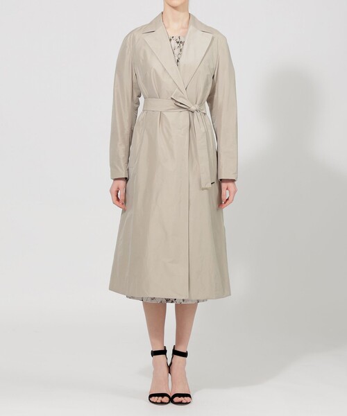美品　エポカ　EPOCA　トレンチコート　ベルテッドコート　ベージュ　38 EPOCA（エポカ） トレンチコート 38 ベージュ レディース : ZOZOTOWN
