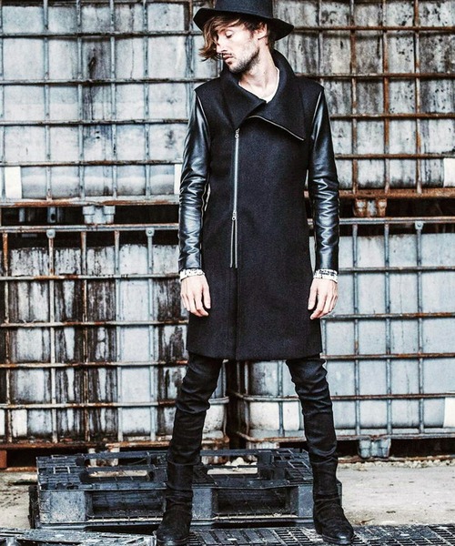 NO ID.（ノーアイディー） コート 2 ブラック メンズ : ZOZOTOWN Yahoo