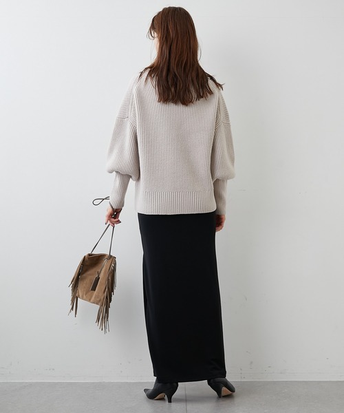 「Whim Gazette」 タートルネックニット FREE オフホワイト レディース_画像8