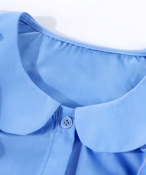 ブラウス シャツ Ruffle Doll Collar Shirt レディース les fees love filles ブラウス シャツ Ruffle Doll Collar