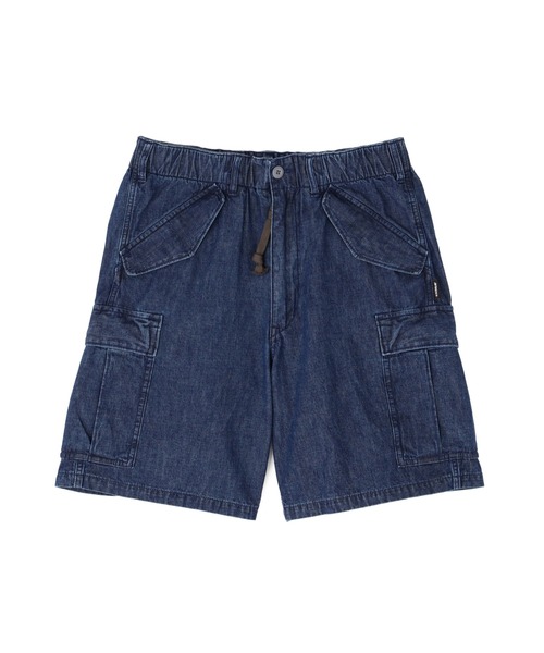 AVIREX 限定 アヴィレックス デニム カーゴショーツ 全2色 AVIREX｜《直営店限定》DENIM EASY CARGO SHORTS / デニム