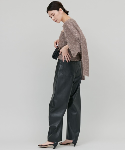 「Curensology」 パンツ 38 ブラック レディース_画像7