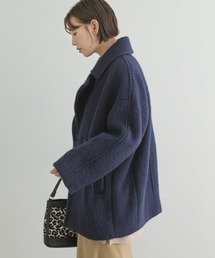 「F by ROSSO」 ピーコート 36 ネイビー レディースの画像5