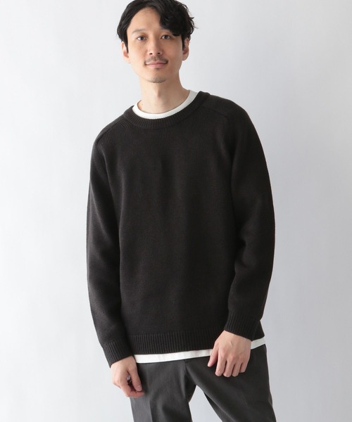 GLOBAL WORK（グローバルワーク） 長袖ニット LARGE ライトブルー