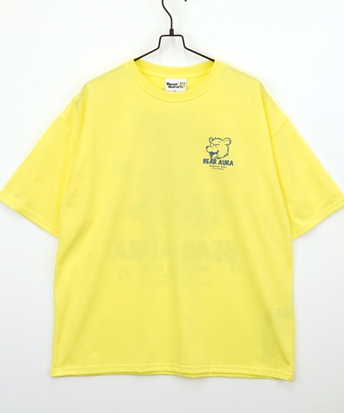 labyrins ホワイト Tシャツ shury groovy frog BURNER tシャツ 「GROOVY STORE」BEARAURA プリント オーバー