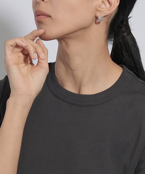 LAH ピアス シングルピアス K18ポスト メンズ レディース : ZOZOTOWN